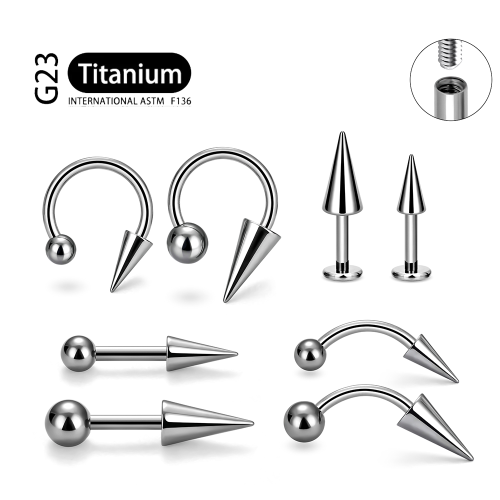 Body Jewelry Implant Grade - 1 ชิ้น Implant เกรด F136 Titanium