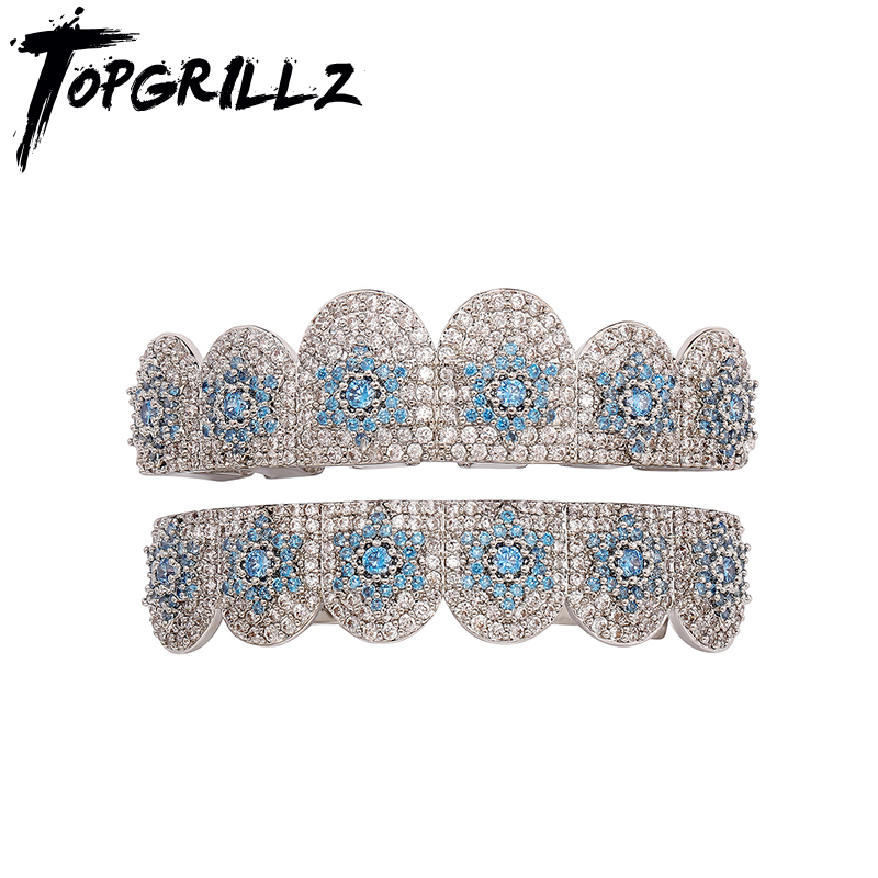 Body Jewelry Stores - TOPGRILLZ ขายร้อน Hip Hop Iced Out