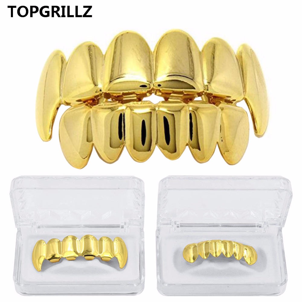 Body Jewelry Stores - TOPGRILLZ ใหม่ Fit Rose Gold สีชุบ