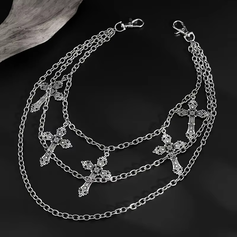 โซ่กางเกงสไตล์พังก์เมทัล แฟชั่ - Body Jewelry Women บทวิจารณ์และราคา