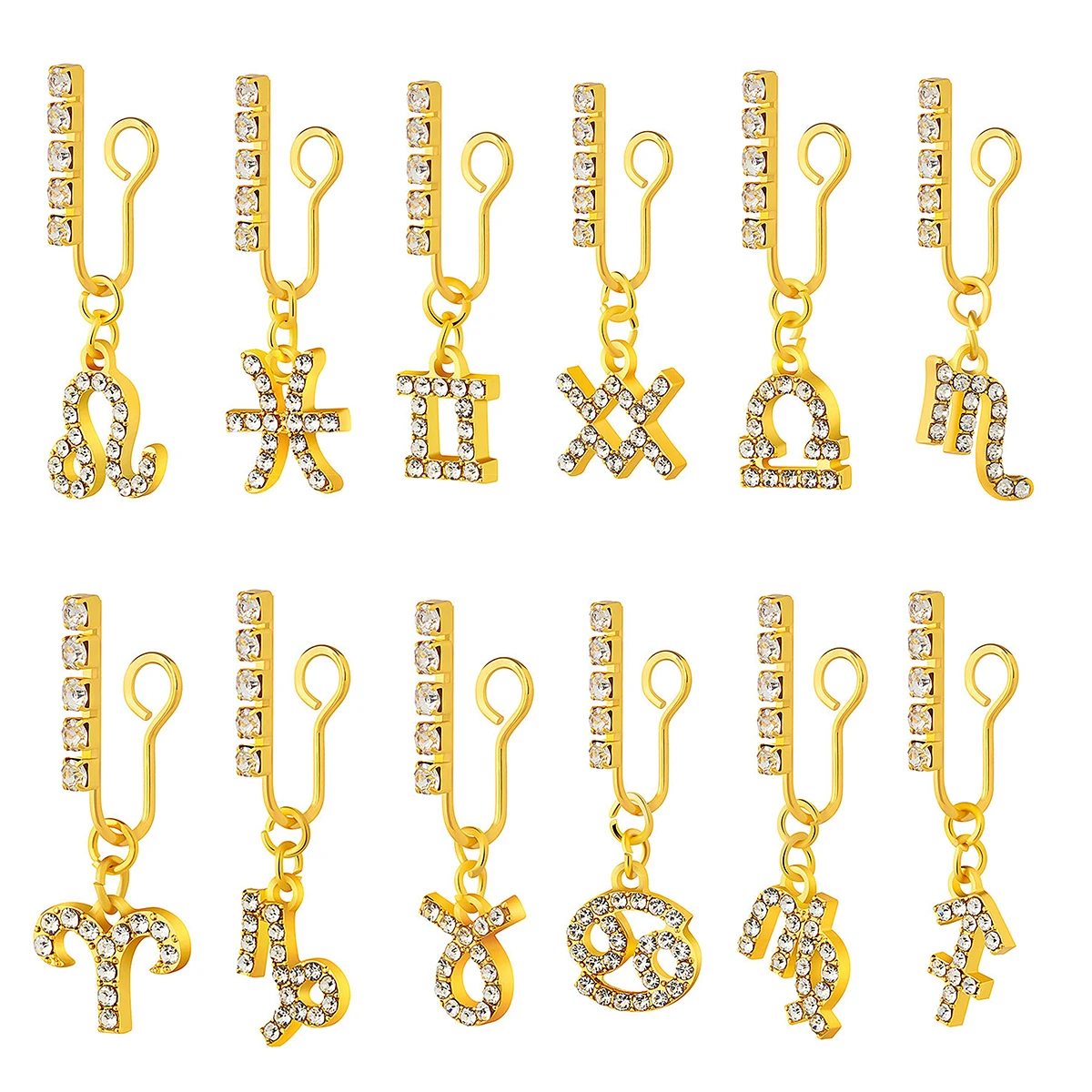 2แพ็คที่หนีบหูโลหะเซอร์คอน12คล - Body Jewelry Tunnels บทวิจารณ์และราคา