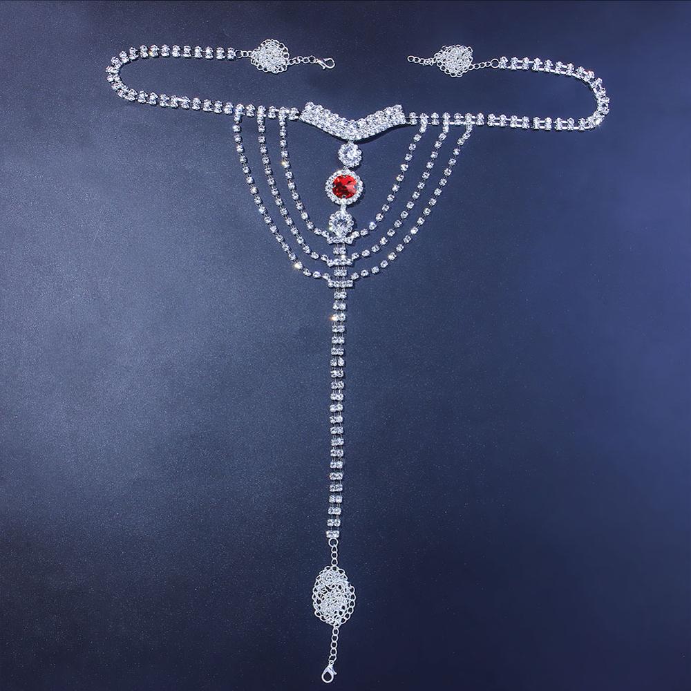 เซ็กซี่ Body CHAIN ชุดชั้นในคร - Body Jewelry Women บทวิจารณ์และราคา