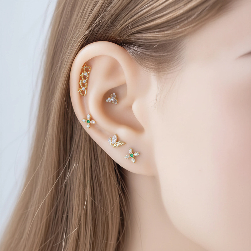 ต่างหูไทเทเนียม G23 ขนาด 16G ร - Body Jewelry Implant Grade บทวิจารณ์และราคา