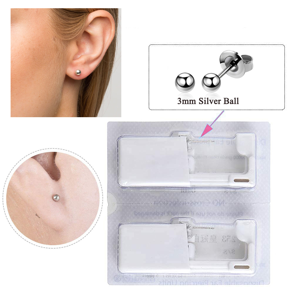1-20 ชิ้น/เซ็ตหูเจาะปืนทิ้งฆ่า - Body Jewelry Tunnels บทวิจารณ์และราคา