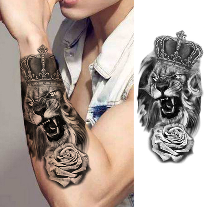 กันน้ำชั่วคราว Tattoo สติกเกอร - Body Jewelry Tunnels บทวิจารณ์และราคา
