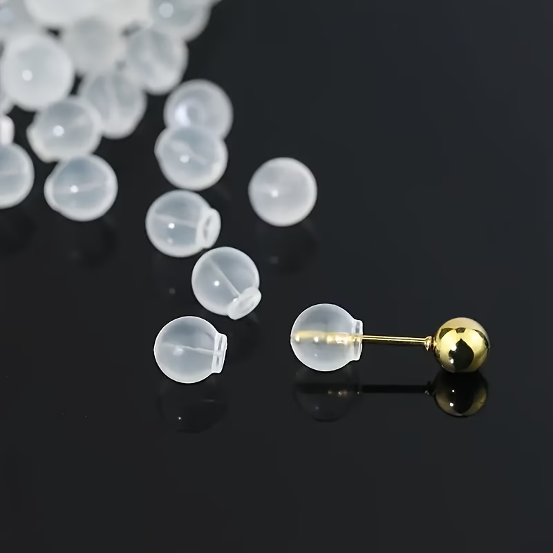 100 ชิ้น จุกซิลิโคนใสแบบนุ่มสำ - Body Jewelry Top บทวิจารณ์และราคา