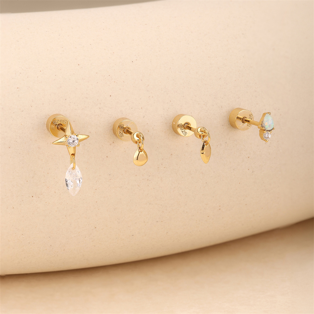 Aide ออกแบบใหม่หนาด้านล่างเกลี - Body Jewelry Labret บทวิจารณ์และราคา