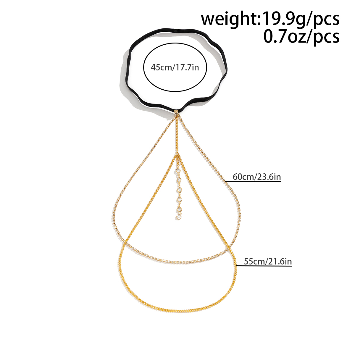 เซ็กซี่คริสตัลหลายพู่ขาโซ่ผู้ห - Body Jewelry Women บทวิจารณ์และราคา