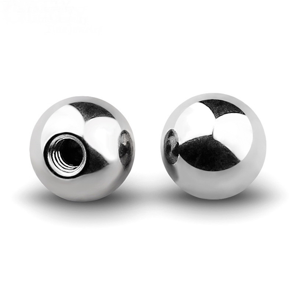 10 ชิ้น ลูกบอลไทเทเนียม G23 ขน - Body Jewelry Labret บทวิจารณ์และราคา