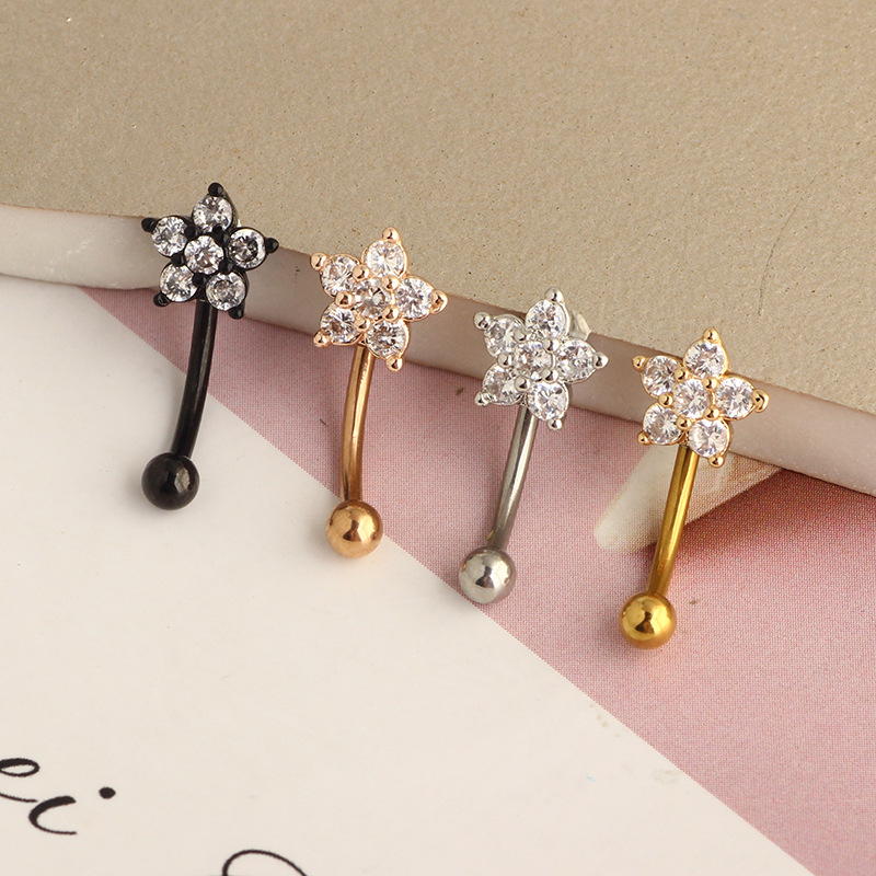 แหวนเจาะสะดือแบบซ้อนได้ 16G 31 - Body Jewelry Tunnels บทวิจารณ์และราคา