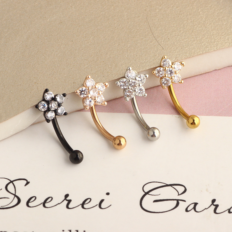 แหวนเจาะสะดือแบบซ้อนได้ 16G 31 - Body Jewelry Tunnels บทวิจารณ์และราคา