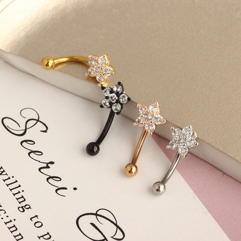 แหวนเจาะสะดือแบบซ้อนได้ 16G 31 - Body Jewelry Tunnels บทวิจารณ์และราคา