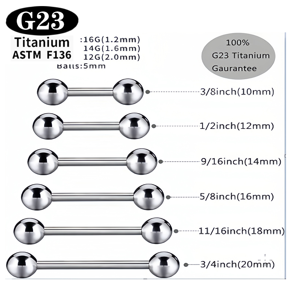 1/5/50 ชิ้น ASTM F136 ไทเทเนีย - Body Jewelry Implant Grade บทวิจารณ์และราคา