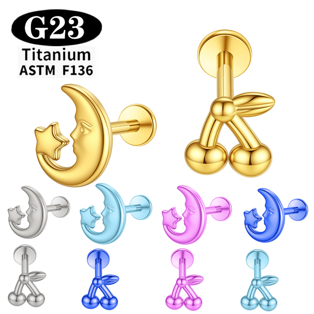 ต่างหูไทเทเนียมเกรด ASTM F136  - Body Jewelry Implant Grade บทวิจารณ์และราคา