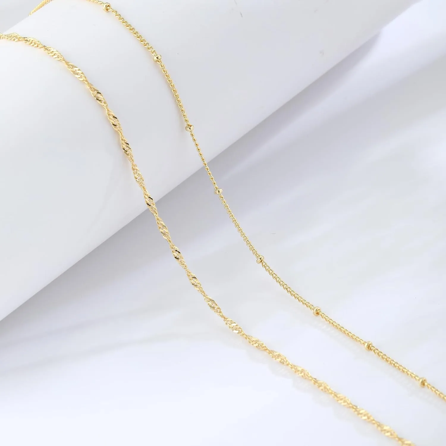 สร้อยคาดเอวชุบทอง 14k ขนาด 26- - Body Jewelry Women บทวิจารณ์และราคา