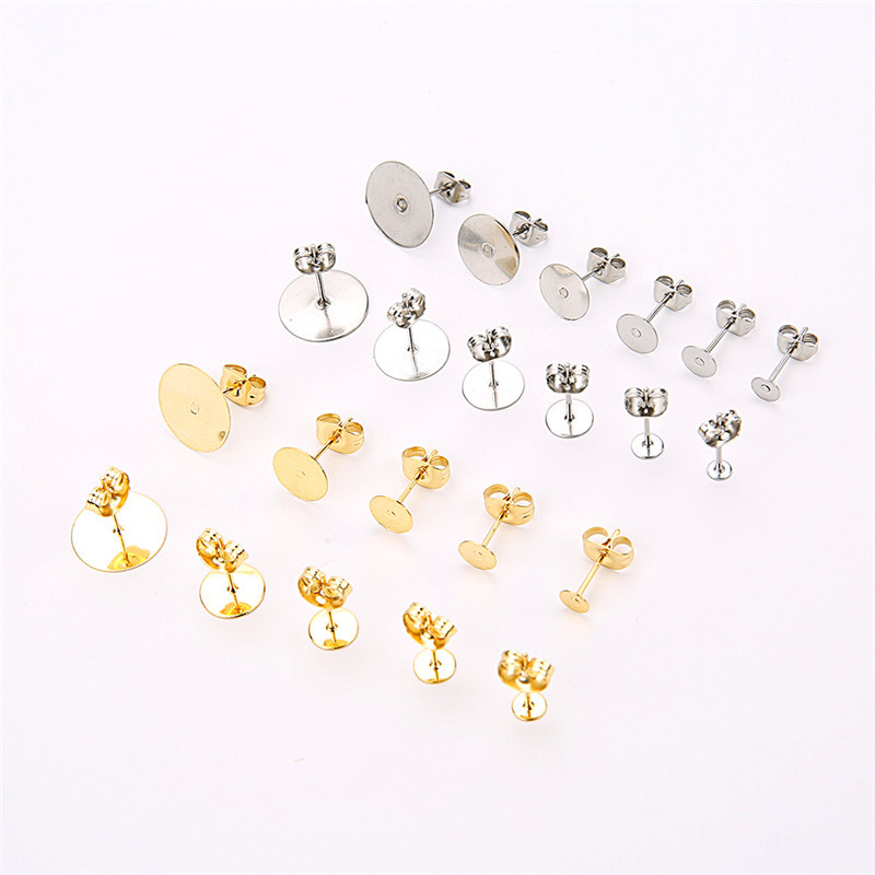 20/50pcs PVD ไม่เคยจางหายต่างห - Body Jewelry Top บทวิจารณ์และราคา