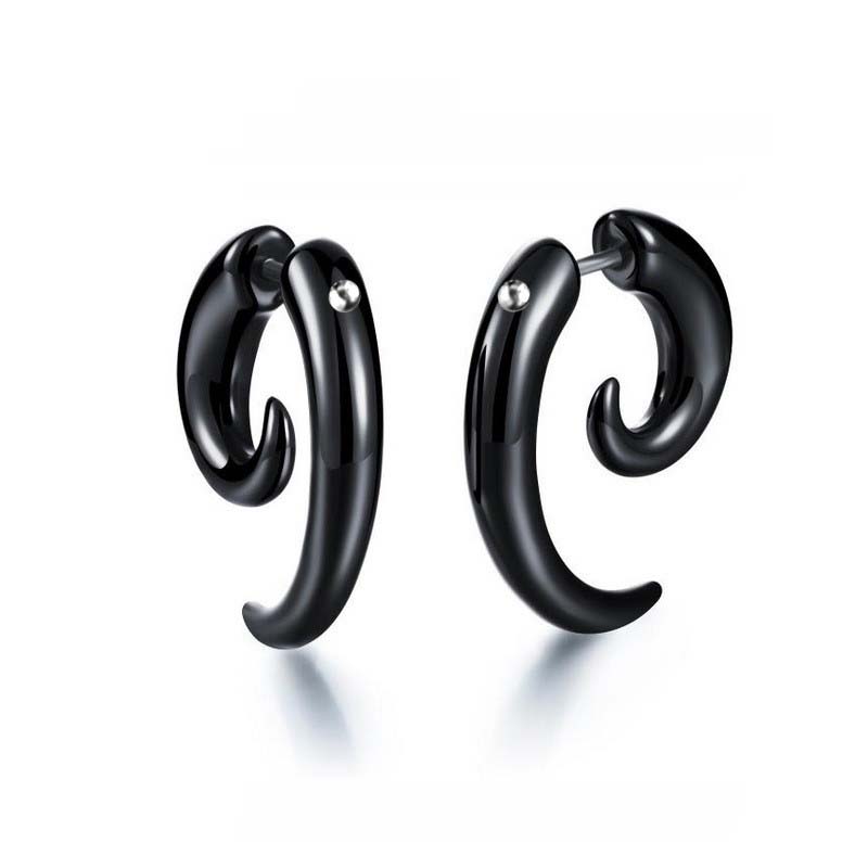 Punk Black Tribal เกลียวต่างหู - Body Jewelry Tunnels บทวิจารณ์และราคา